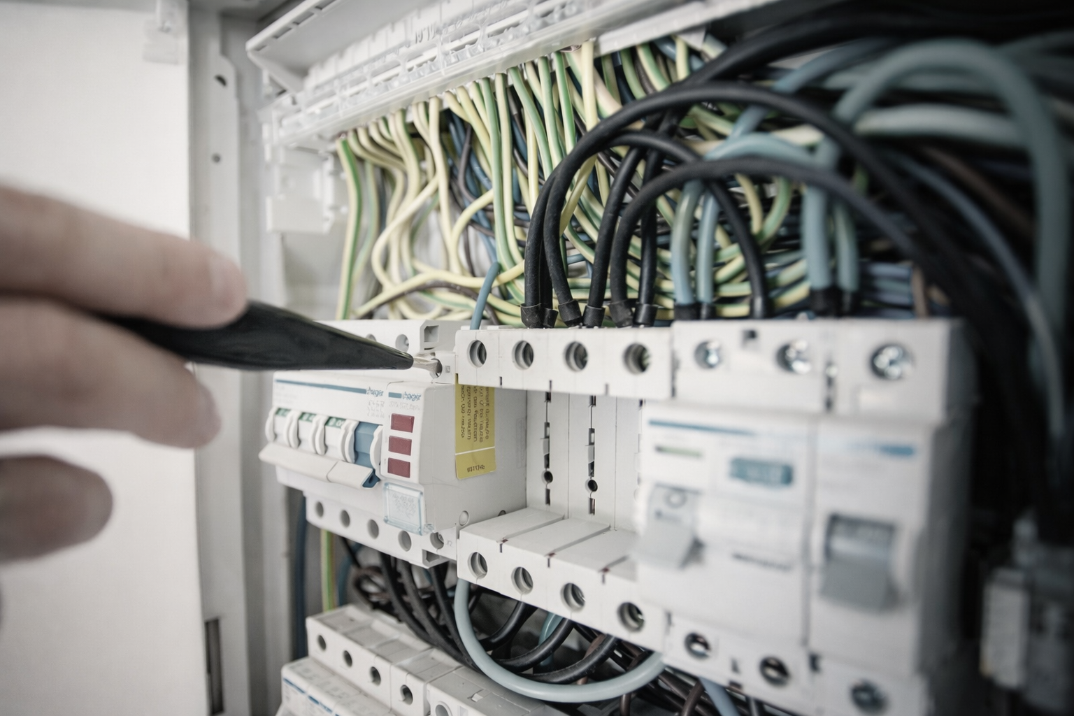 Interior electrical work